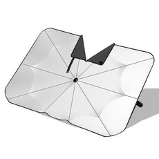 GMZ MOTORS 雨傘型全方位防曬遮陽板 行車記錄器款, 1個