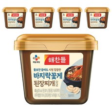 CJ Haechandle 好餐得 蛤蜊花蟹風味大醬, 5盒, 450g