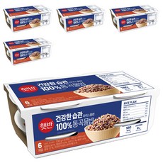 햇반 통곡물밥, 130g, 30개