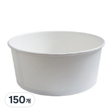 생활을그리다 종이용기 무인쇄 120 x 102 x 51 mm 380ml, 1개입, 150개