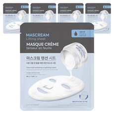 더페이스샵 닥터벨머 집중탄력 마스크림 텐션시트 집중수분, 1개입, 5개