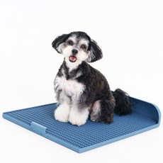 DOGTOC 狗狗延長型排便板, 1個, oceanblue