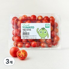 우일팜 GAP 인증 애플 토마토, 1kg, 3개