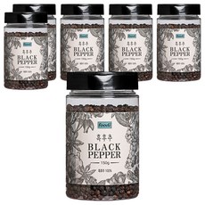 Foodi 흑후추 홀, 150g, 6개