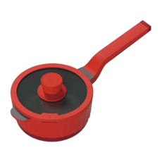 ZUUTii 不沾煎炒鍋 玫瑰紅, 16cm, 1個