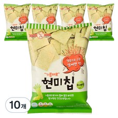기름제로 현미칩 와사비맛, 60g, 10개