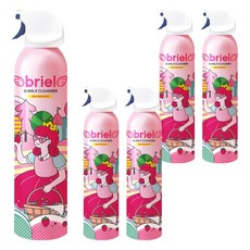디보트브리엘 레드 프린세스 버블 클렌저 딸기향, 300ml, 5개