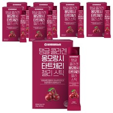 참앤들황토농원 탱글 콜라겐 몽모랑시 타트체리 젤리스틱, 300g, 7개