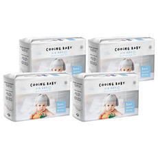 韓國 COOiNG 全面包覆乾爽黏貼型尿布, S, 136片