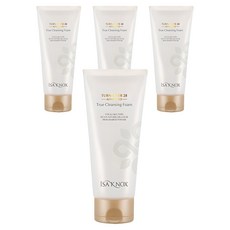 이자녹스 턴오버 28 어드밴스드 트루 클렌징 폼, 180ml, 4개