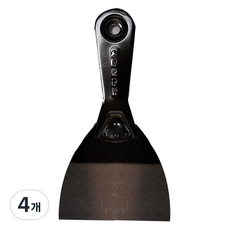 Clean Mate 鐵製刮刀棒 110mm, 4個, 混合色
