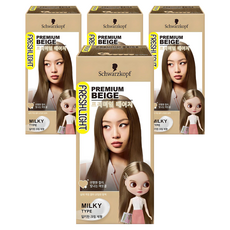 FRESHLIGHT 富麗絲 乳霜型染髮劑, 優雅米色, 4個