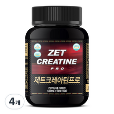 제트리션 제트크레아틴프로, 180정, 4개