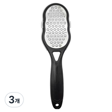 올이즈유 굳은살 발각질 제거기 블랙, 1개입, 3개, 98g
