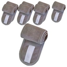 클레어라 남여공용 찍찍이 세안밴드, 그레이, 8개