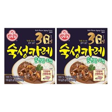 OTTOGI 不倒翁 3日熟成咖哩塊 溫和原味, 100g, 2盒