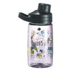 Jeko & Jeko 旋蓋兒童水壺 450ml, 宇宙 黑色, 1個