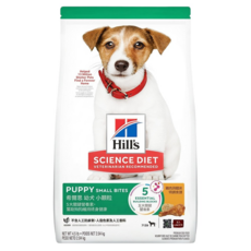 Hill's 希爾思 SCIENCE DIET 幼犬 小顆粒 乾飼料, 1袋, 2.04kg, 雞肉 + 糙米