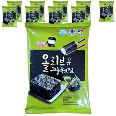 Ibanjang 橄欖油廣川全張海苔, 25g, 10包