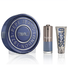 PEPEJEANS 台灣公司貨 勇者之星淡香精典雅奢華禮盒2件組 淡香精 100ml + 沐浴膠 100ml, 1套