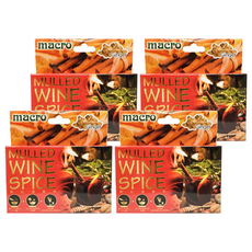 Macro 暖薑風味熱紅酒香料 6g 5包入, 30g, 4盒