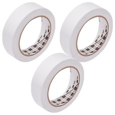 3M 地板標線膠帶 764 白色 25.4mm x 32.9m, 透明, 3個