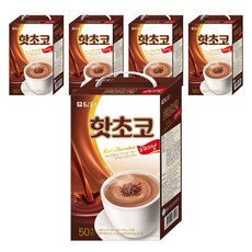 Damtuh 丹特 原味熱巧克力沖泡粉, 20g, 50條, 5盒