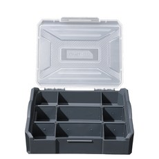 deLi 得力 Tools居家系列 多功能隔板家用工具組 工具箱 灰色 DL1001-1, 1個