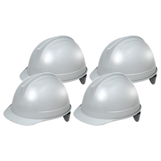 DONGMYUNG 頭盔型安全帽 DMS-1001F, 4個, 灰色