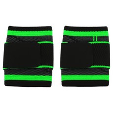 加壓運動護腕, 2個, 綠色