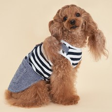 DOG-i 寵物狗 Hong Hong 牛仔裙, 黑色, 1個