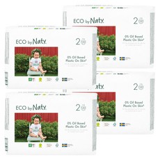 ECO by Naty 黏貼型尿布, 第2階段, 132片