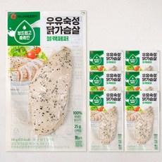마니커에프앤지 우유숙성 닭가슴살 블랙페퍼, 110g, 1개입, 7개