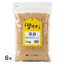NAMYANG 밥먹자 귀리, 2kg, 6개