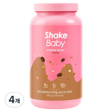 ShakeBaby Lacto-Cut 蛋白質奶昔 咖啡口味, 4個, 630g