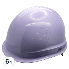 동명 일반 MP형 안전모 ABE등급 DMS-2001-A, 라이트퍼플, 6개