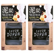 COSMETEX ROLAND SAVON DORON 泡沫洗面乳泥炭 7種泥炭超吸着, 110g, 2瓶