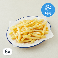한우물 레귤러컷 코팅 감자튀김 (냉동), 2kg, 6개