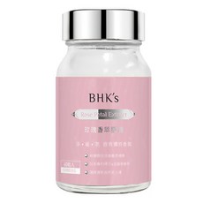 BHK's 玫瑰香萃 素食膠囊 60顆, 80g, 1罐