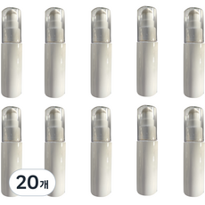 스완 PET C 에센스 펌프 용기 40ml, 20개, 백색