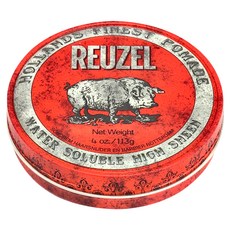 REUZEL 紅豬中強水性髮油, 113g, 1個