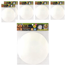 minono 米諾諾 氣炸鍋專用紙 圓形 無洞, 25cm, 30個, 6包