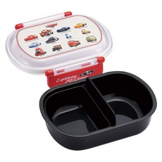 Skater 抗菌便當盒 360ml QAF2BAAG, 1個, 迪士尼 汽車總動員