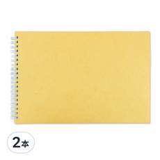 珠友文化 18K雙圈繪圖本 40張 NQ-63305-02 26 x 17.7 x 1cm, 2本, 牛皮