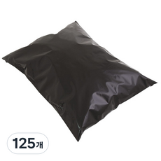 봄91 LDPE 택배봉투 블랙, 125개