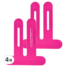 헬씨샵 스포츠 무릎 보호 근육패치 핑크, 4개