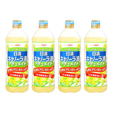 NISSIN 日清 OilliO 油菜籽油 日本原裝進口, 900g, 4瓶
