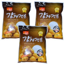 藍銀馬鈴薯澱粉, 1kg, 3個