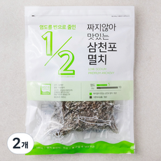 청해명가 짜지않아 맛있는 삼천포 멸치 (냉동), 180g, 2개