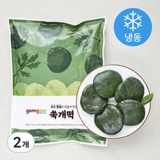 곰곰 쑥개떡 (냉동), 60g, 10개입, 2개
